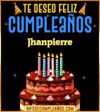 GIF Te deseo Feliz Cumpleaños Jhanpierre